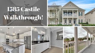 Celebration Home Walkthrough  1585 Castile Celebration FL [upl. by Alrad]