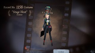 Identity V  ONE MORE PERMANENT STIER IN THE SHOP FOR EVERYONE  Gardener quotStage Hostquot Gameplay [upl. by Nessah964]