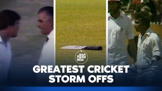 Took the entire side off the ground Greatest cricket storm offs  The Big Break  Fox Cricket [upl. by Ilyak]