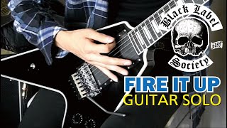 Black Label Society  Fire It Up solo by Gaku [upl. by Sheryle]