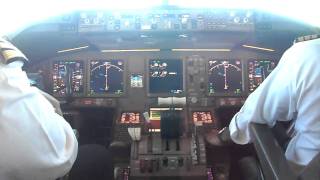 PIA Boeing 777300ER Cockpit View KHILHE Part 1 HD 720P [upl. by Attekram]