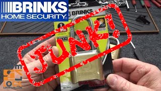 1005 Brinks ProMax Combination Padlock Hacked JUNK [upl. by Addi657]