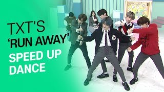 AFTER SCHOOL CLUB TXTs Run Away speed up dance 투모로우바이투게더의 9와 4분의 3 승강장에서 너를 기다려 스피드업 댄스 [upl. by Durst]