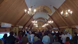 Clip from Orthodox Divine Liturgy  St Ignatius Chapel of the Antiochian Village [upl. by Ataliah]