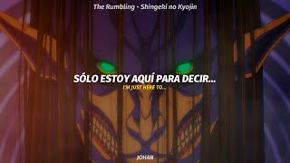 Shingeki no Kyojin The Final Season Part 2 Opening Full  The Rumbling  SiM  AMV sub español [upl. by Nylecyoj260]