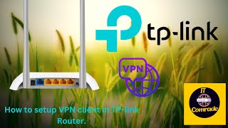 How to setup VPN client PPTPL2TP in TPLink RouterTPLink router ma VPN client kasari setup garne [upl. by Orelia]