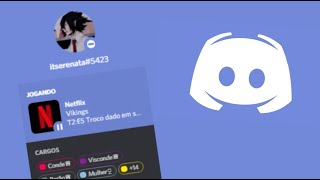 Como Colocar JOGANDO NETFLIXYOUTUBESTEAMWPP No DISCORD Rich Presence [upl. by Didi]