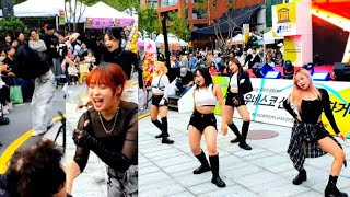 STREET ARTIST MAJESTY amp GROOVIBE SEOUL SEONJEONGNEUNG BUSKING 241019 [upl. by Amsaj303]