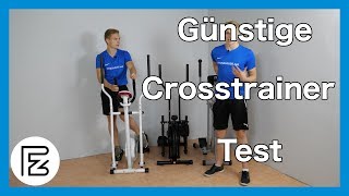 Günstige Crosstrainer im Test  Ellipsentrainer der untere Preisklasse [upl. by Rebba689]