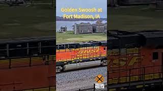 Golden Swoosh at Fort Madison IA [upl. by Auliffe]