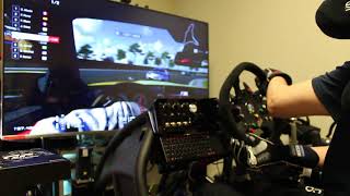 GIMX  SIMCUBE OSW GRANTURISMO SPORT FANATEC RENNSPORT COCKPIT V2 [upl. by Ellennej]