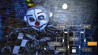 Five Nights at Freddys Sister Location  Secret Room Gameplay [upl. by Yecrad]