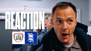 REACTION  Chris Davies  Barnsley 12 Birmingham City [upl. by Adnohsar]