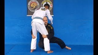 JIUJITSU MANUAL BÁSICO DO FAIXA BRANCA 1 LUTA EM PÉ [upl. by Nomled]