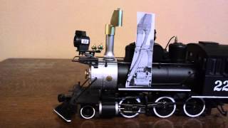 DIY Brass Ridgeway beartrap smokestack Bachmann On30 CampS 22 Part 1 [upl. by Castra485]