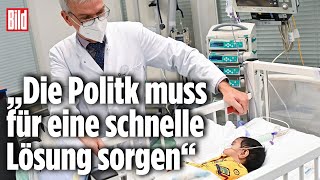 KinderKliniken am Limit Das RSVirus rollt über Deutschland [upl. by Adeehsar]