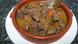 Receta Carrillada de Cerdo en Salsa [upl. by Coucher575]