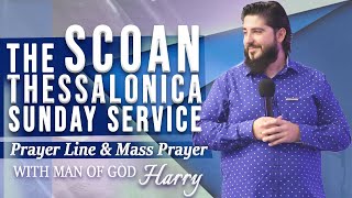 Prayer Line amp Mass Prayer At The SCOAN Thessalonica With Man of God Harry [upl. by Ylloj699]