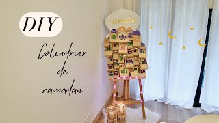 DIY  CALENDRIER de RAMADAN pour enfants 🌙  facile et créatif [upl. by Hambley278]