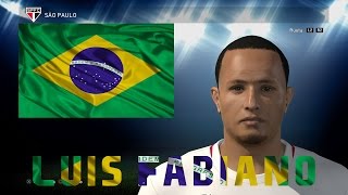 Pes 2015 edit face Luis Fabiano [upl. by Joan872]