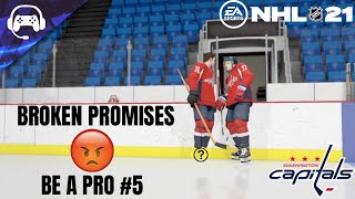 BROKEN PROMISES  NHL 21  Commander Data Be A Pro Commentary 5 [upl. by Mallon]