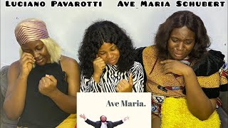 Luciano Pavarotti  Ave Maria Schubert Reaction [upl. by Lassiter]