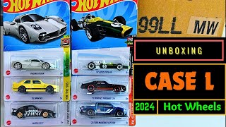 Unboxing  Hot Wheels 2024 Case L [upl. by Andris]