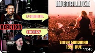 Metallica Enter Sandman Live Moscow 1991 REACTION [upl. by Millur]