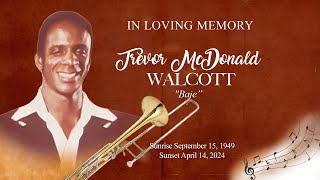 Celebrating the Life of Trevor McDonald Walcott [upl. by Amanda307]