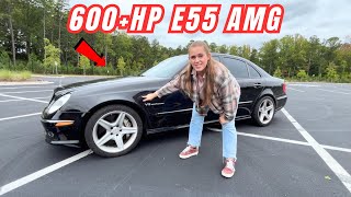 REVEALING MY NEW E55 AMG MODIFICATIONS amp FEATURES [upl. by Bornie]