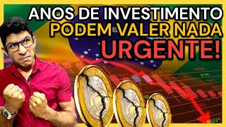 ALERTA URGENTE VOCÊ TERÁ QUE VENDER TUDO A PREÇO DE DESESPERO 2024 2025 brasil moedas coin [upl. by Arrahs]