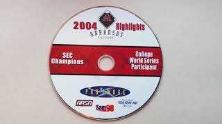 2004 Razorback Baseball Highlights [upl. by Thorn]