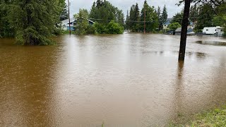 ALBERTA FLOODING  State of emergency in Edson [upl. by Retswerb]