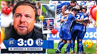 Karlsruhe vs Schalke 04 STADION VLOG 🤬🤬 [upl. by Euqinommod]