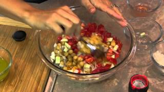 Chick Pea amp Lentil Salad  Eat Right amp Eat Delicious [upl. by Becht]