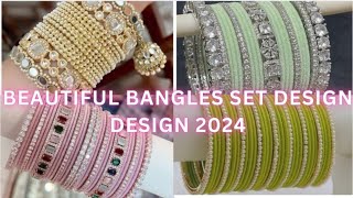 Beautiful Bangles Set ❤ Bangles Design ytvideo [upl. by Eelik278]