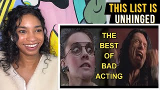 quotThe Best of Bad Actingquot  reaction [upl. by Hassadah622]