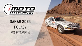 Rajd Dakar 2024  Polacy w Arabii Saudyjskiej raport po czwartym etapie [upl. by Sugihara]