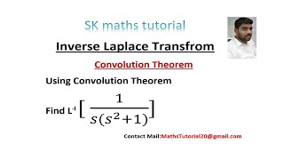 Inverse Laplace Transform Using Convolution TheoremLaplace Transform [upl. by Ayotl]