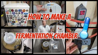 How to Make a Fermentation Chamber  Convert a Chest Freezer for Temperature Control [upl. by Wiburg470]