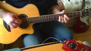 Rickie Lee Jones  Chuck Es in Love  Acoustic Guitar Riff [upl. by Adna786]