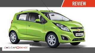 Know Your Chevrolet Beat  Review of Features  CarDekhocom [upl. by Aninotna146]