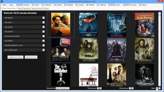 Coollector Movie database  Adjustable Layout [upl. by Cha]