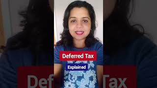 Deferred Tax Explained with Example Deferred tax assets and liabilities entries and working [upl. by Elroy]