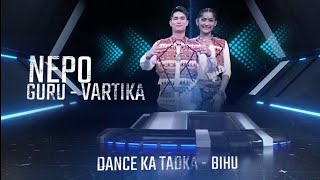 Vartika Jha and Nepo Indias best dancer Season 4 quot New outstanding Dance performance Dance ka Tadhka [upl. by Aremat]