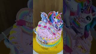 cake unicorn shorts shortsfeed youtubeshorts trending viralvideo homemade homebaker short [upl. by Mannos]