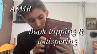 ASMR  Book tapping amp Whispering [upl. by Nahsin]