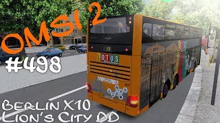 OMSI 2 Berlin X10  Hinten einsteigen ☆ Lets Play OMSI 2  498 [upl. by Esele]