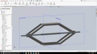 Solidworks CSWA Assembly Practice 1 [upl. by Jestude]