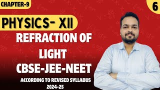 Refraction Of Light  Class 12 Physics Chapter 9  Ray Optics amp Optical Instruments  TCA [upl. by Glynda]